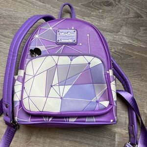 NWT Disney Parks Loungefly Magic Kingdom Backpack